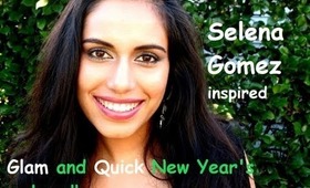 Glam and Quick New Year 2012/2013 Makeup ♥ Selena Gomez Inspired!