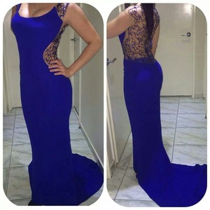 Very beautiful blue dress