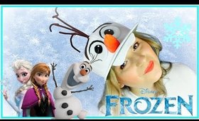 ❅ Frozen Olaf Halloween Makeup Tutorial│Disney in Real Life ❅