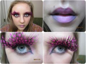 I am not quite sure what to call this look, but I had a lot of fun doing it! What would you call this look?