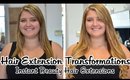 Hair Extension Transformations - Before & After | Instant Beauty ♡