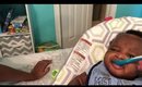 3 Month Old Baby Reacts To Baby Food For The First Time!! [FUNNY]