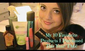 My 10 Favourite Products I Purchased This Year! TAG!