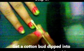 My Christmas Ombre Nails