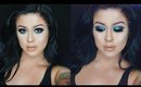 Metallic Mermaid Makeup Tutorial  : Teal Smokey Eye