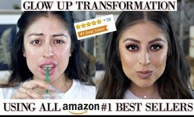 TESTING OUT ALL AMAZON'S #1 BEST SELLERS: GLOW UP TRANSFORMATION