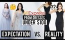 Trying 5 PROM DRESSES for UNDER $100 on ALIEXPRESS, CHINA