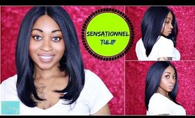 SENSATIONNEL EMPRESS FREE PART LACE FRONT WIG TULIP ☆ DKBL ☆ HAIRSOFLY