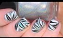 HOLO WATER MARBLE SHORT NAILS