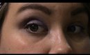 Dusty Purple Eye Makeup featuring Vintage Plum Creme Shadow