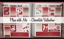 Plan With Me | Chocolate Valentine (Erin Condren Vertical)