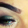 Green smokey eye