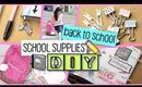 DIY School Supplies - 5 Easy Projects + GIVEAWAY | #SCHOOLSIMPLIFIED