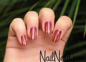 Super cute nails from nailnerd.com