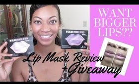 Lip Plumping Mask Review & Giveway| Does It Work?