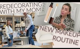 Starting to redecorate with my MOM and NEW product GRWM! | Vlog Lauren Elizabeth