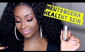 Neutrogena Healthy Skin Liquid Foundation | Review + Demo | Makeupd0ll