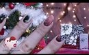 Christmas camouflage nail art tutorial