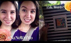 NaNoWriMo 2015 Week 1 Vlog - Writing 50,000 Words in a Month