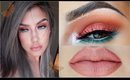 Maquillaje CORAL y AQUA 🏵️💦/ Sorteo internacional / makeup tutorial | auroramakeup