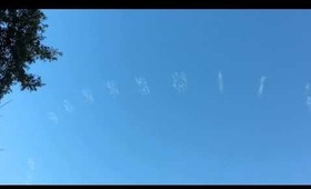 Number shaped clouds in the Sky Austin TX 3/13/14