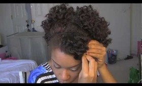 Hair Tutorial:  Bantu Knot-Out