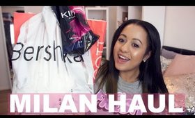 MILAN FASHION/BEAUTY HAUL - KIKO, BENEFIT, BERSHKA, ALCOTT + MORE