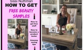 HOW TO GET FREE BEAUTY PRODUCTS: MY FIRST E-BOOK