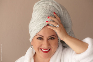 Photo by Tish Wetzel for Linda Johnson Photography. These are my promotional shots for FACES mobile spa party & glam business.