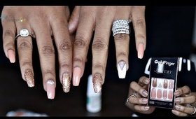 DIY FAKE NAILS - EASY, QUICK & CHEAP - UNDER $10 | NO ACRYLIC  ☆ | SamoreloveTV 🕊🔥