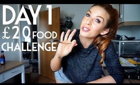 What I eat in a day on a budget VEGAN DAY 1