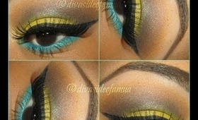 Cool Electric Aqua  Feat  Glama Girl Cosmetics