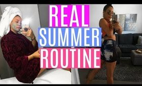 My Real Summer Morning Routine