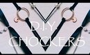 DIY Chocker Necklace! Easy Step by Step & Affordable Tutorial | CillasMakeup88