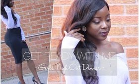 GET READY WITH ME | Girl's Night Out Dinner | msraachxo