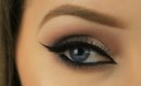 Cool Toned Mauve Cat Eye Look | Eimear McElheron