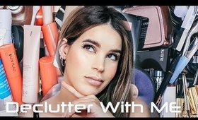 DECLUTTER & ORGANIZE MY MAKEUP COLLECTION WITH ME | NOV 2019