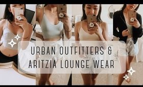 urban outfitters & aritzia lounge wear haul ● ever so cozy
