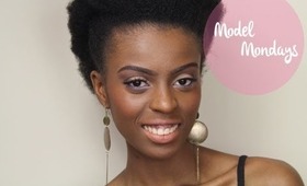 MODEL MONDAYS: Nude with a pop of Colour