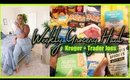 Realistic HEALTHY Weekly Grocery Haul | Kroger + Trader Joes Grocery Haul