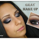Gray makeup