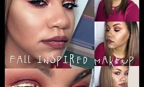Fall Inspired Makeup Tutorial featuring Makeup Geek