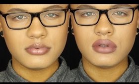 How To Fake Big Lips | Overlining Your Lips/Lip Care (Updated)