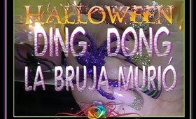 Uñas Acrílico Brillantina Bruja Halloween Diseños :::... ☆ Jennifer Perez of Mystic Nails ☆