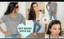 Get Ready With Me ☼ Everyday Spring Makeup and Outfit