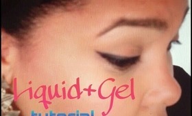 EYELINER Tutorial for Beginners (Liquid + Gel)