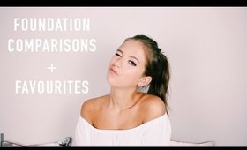 Foundation Comparisons + Summer Favourites! | sunbeamsjess