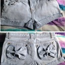 Diy shorts from jeans 