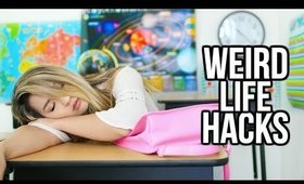 WEIRD Life Hacks! Back to School