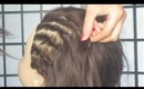 French Twist Faux Cornrows | Back To School Hairstyles